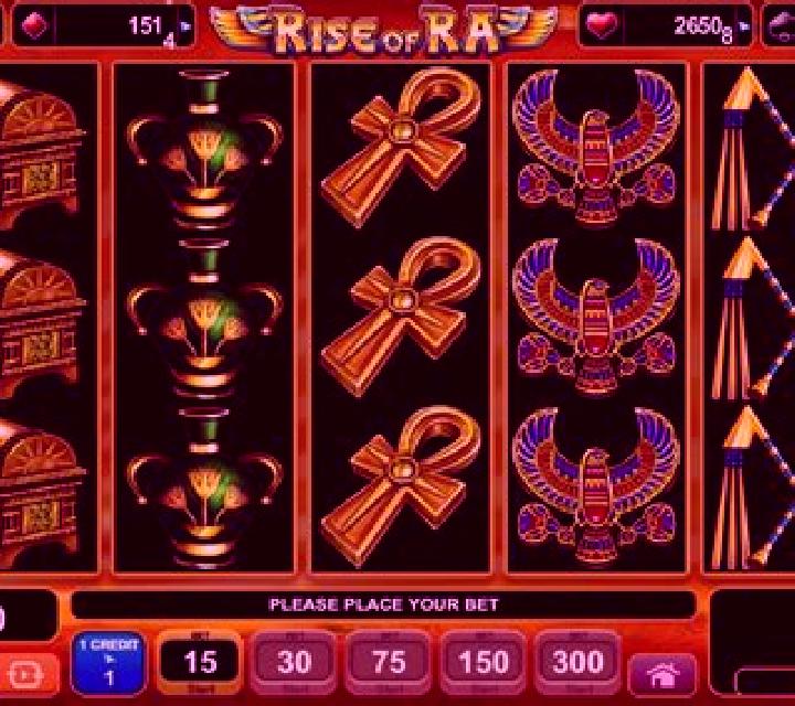 Rise of Ra Progressive Jackpot slot machine