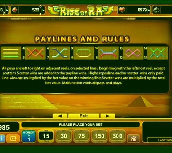 Rise of Ra slot