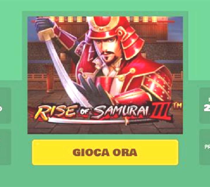 Rise of Samurai III slot machine