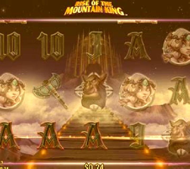 Rise of the Mountain King slot game