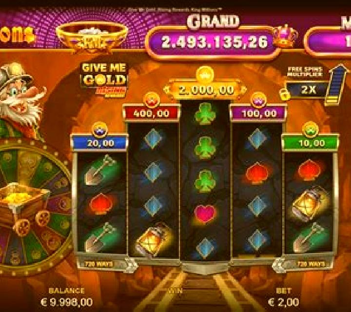 Rising Rewards King Millions slot