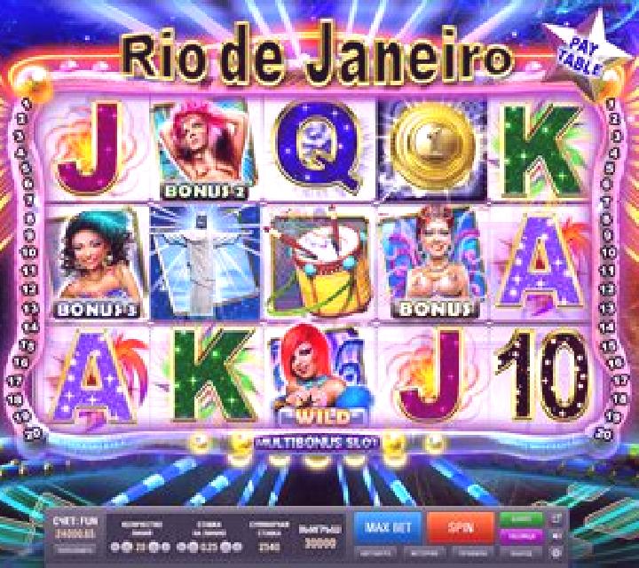 Road to Rio slot machine