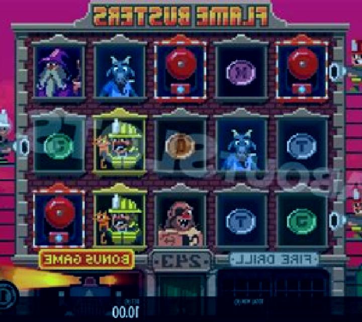 Roasty McFry and the Flame Busters slot game