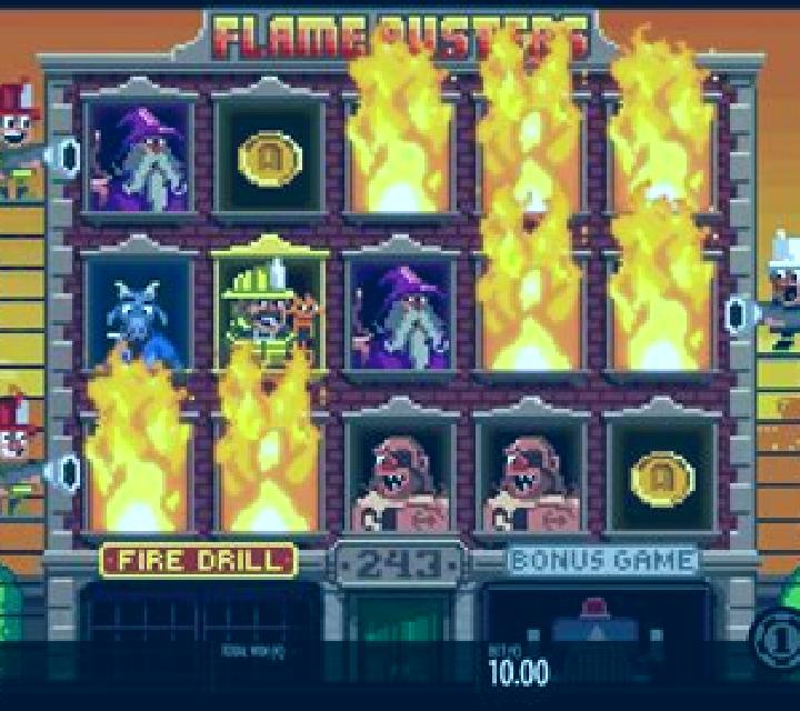 Roasty McFry and the Flame Busters slot machine
