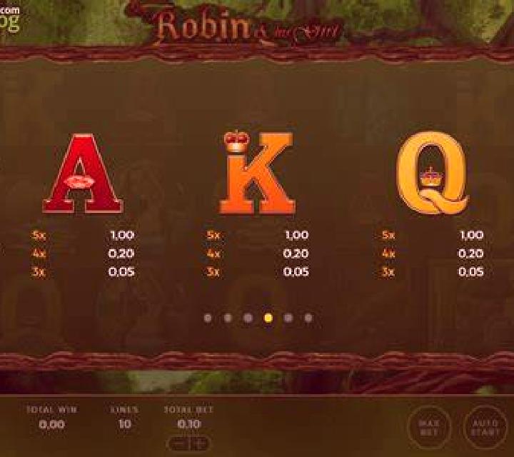 Robin and his Girl online slot