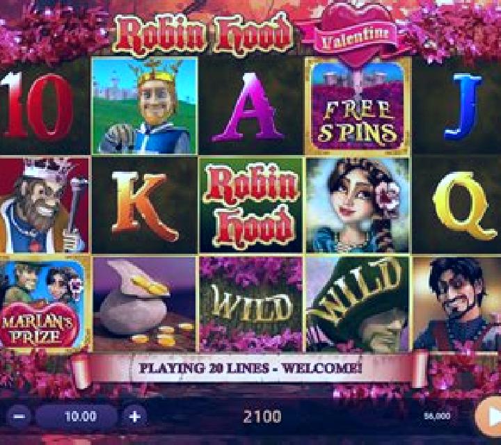 Robin Hood Valentine slot game