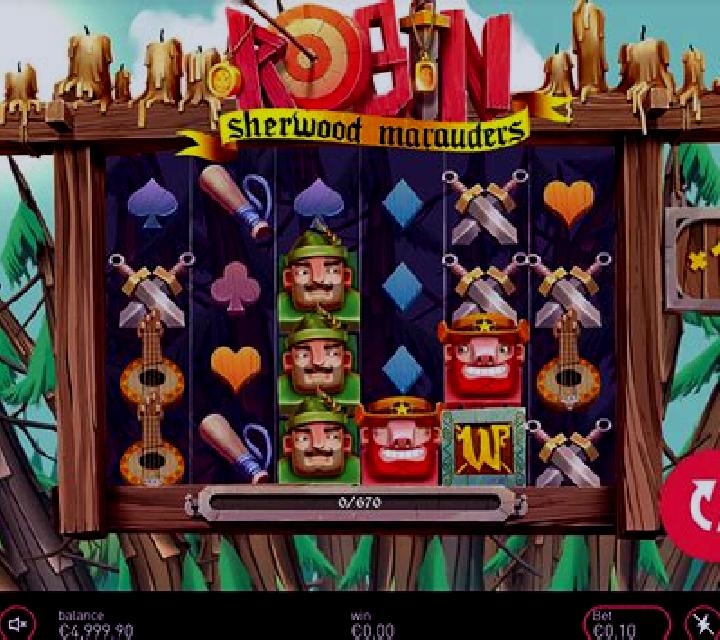 Robin Sherwood Marauders slot