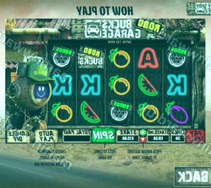 Robo Bucks Garage online slot