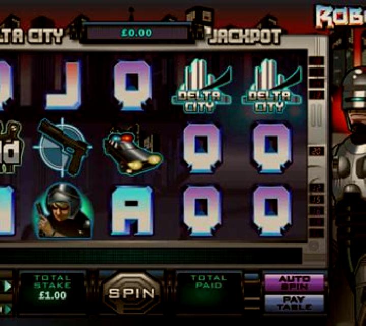 RoboCop slot machine