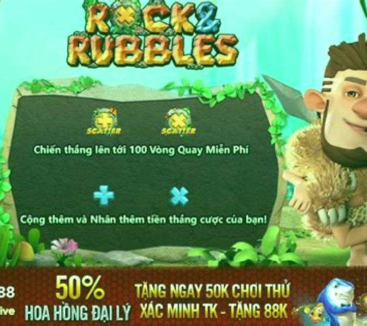 Rock and Rubbles slot game