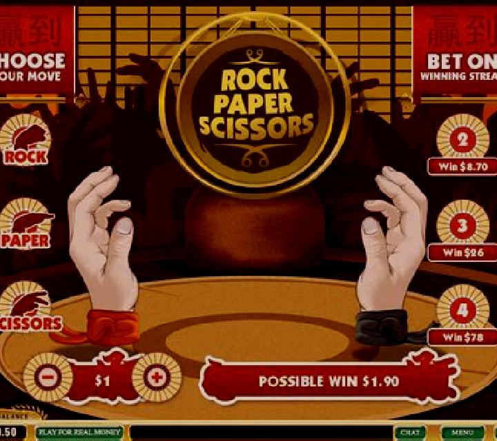 Rock Paper Scissors (Playtech) slot game