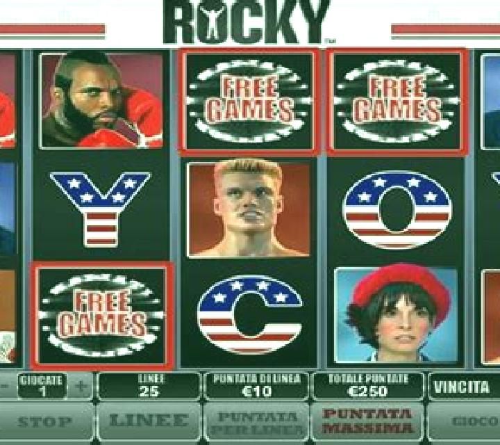 Rocky (Playtech) slot game
