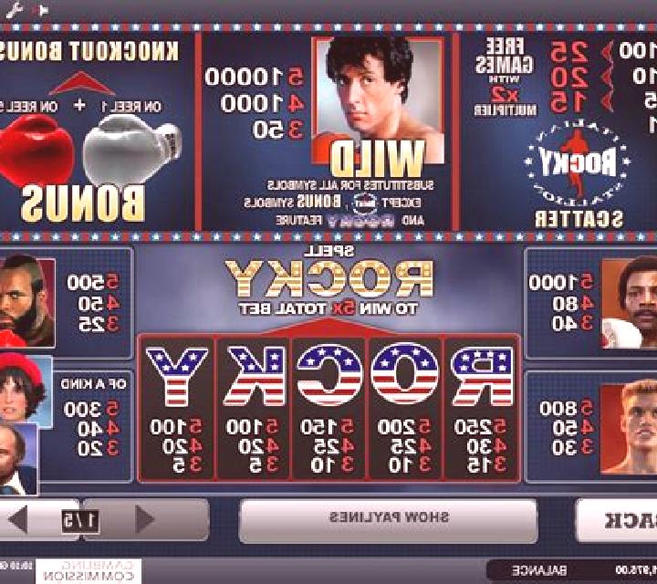 Rocky Scratch (Playtech) slot game