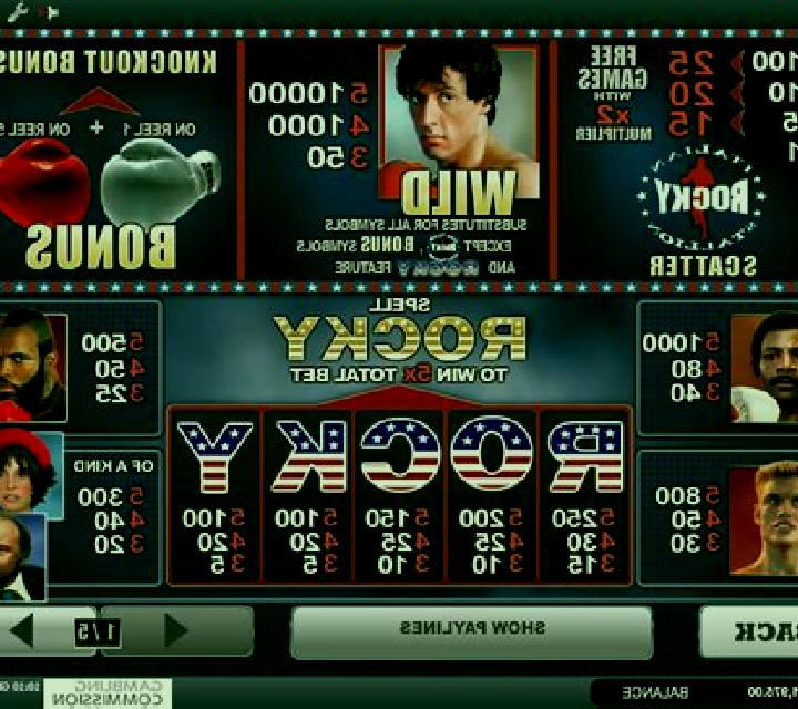 Rocky Scratch (Playtech) slot machine