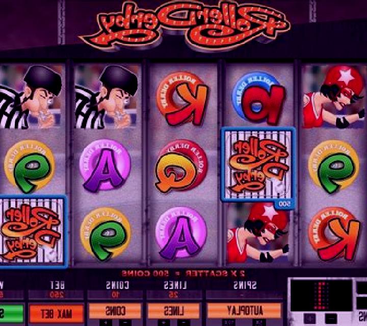 Roller Derby slot machine