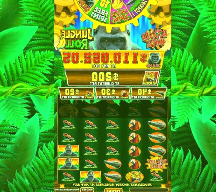 Roller Wheel Jungle Roll online slot