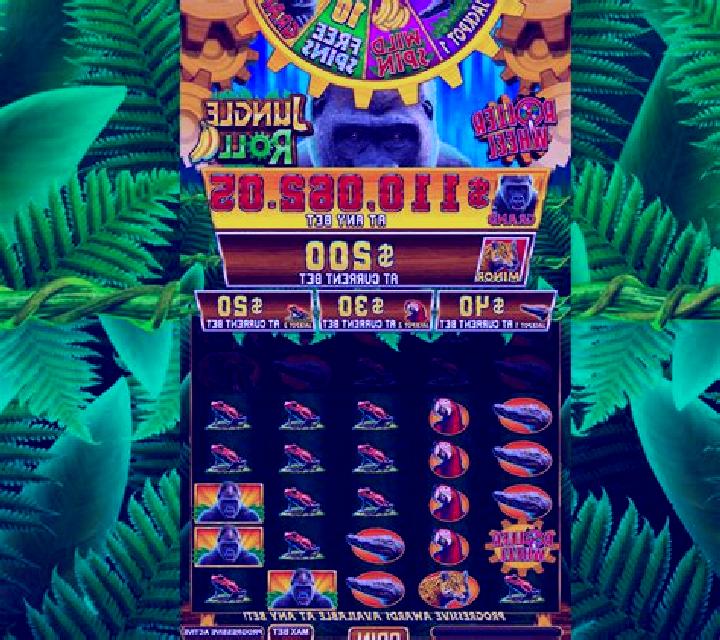 Roller Wheel Jungle Roll slot game