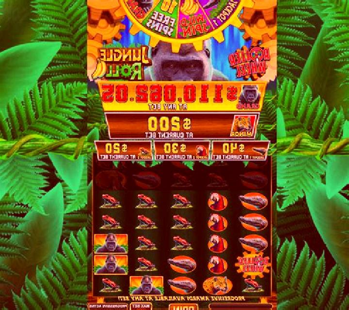 Roller Wheel Jungle Roll slot machine