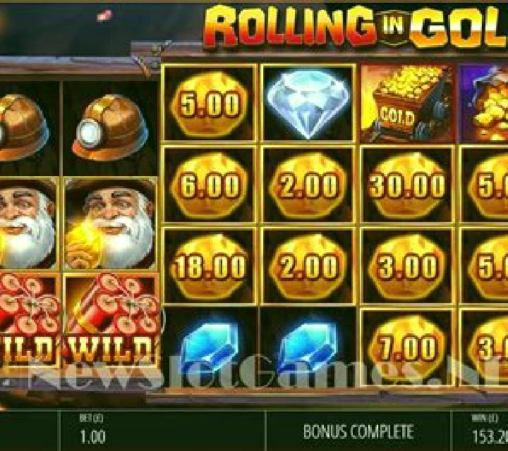 Rolling in Gold slot machine
