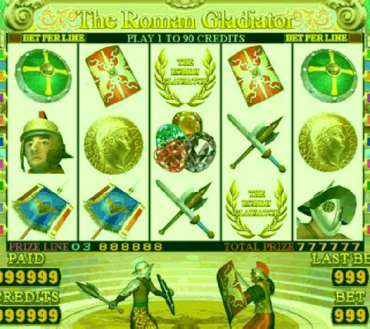 Roman Gladiator slot machine