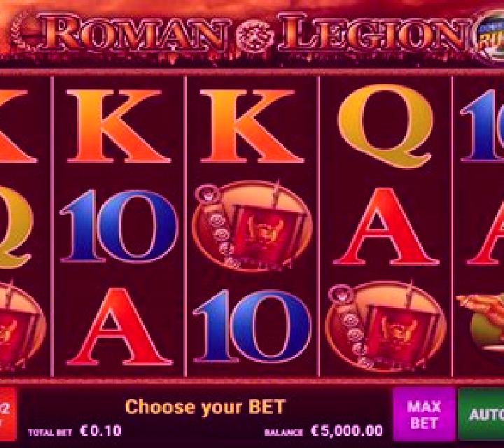 Roman Legion Double Rush slot game