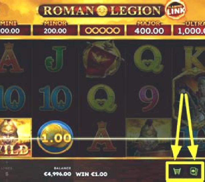 Roman Legion Flaming Link slot