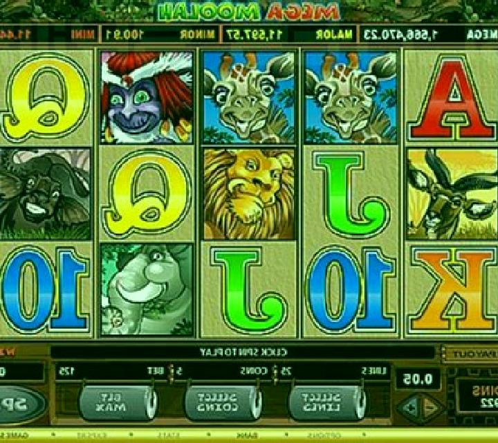 Roulette Mega Moolah slot machine
