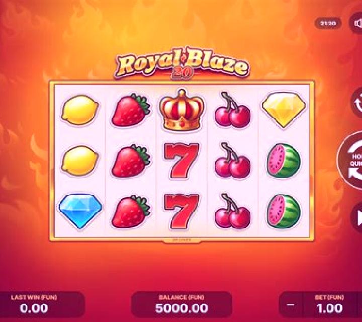 Royal Blaze 20 slot game