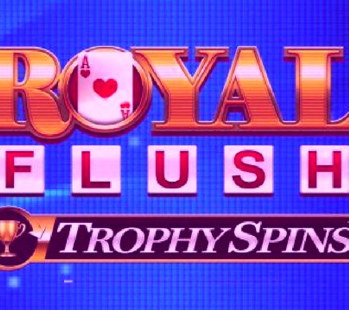 Royal Flush Trophy Spins slot machine