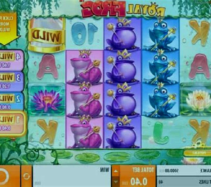 Royal Frog slot machine