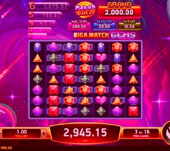 Royal Gems Match slot machine