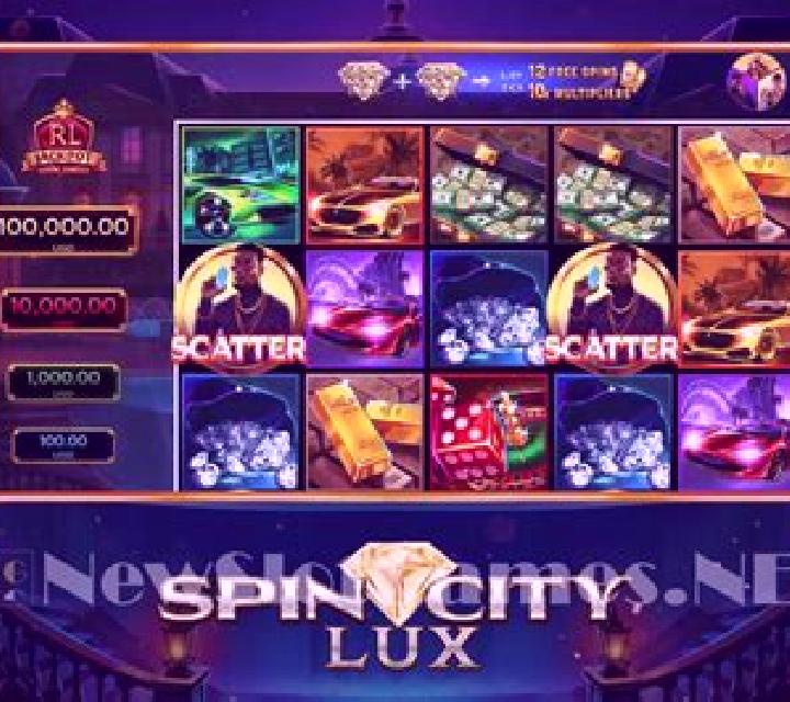 Royal League Spin City Lux slot game