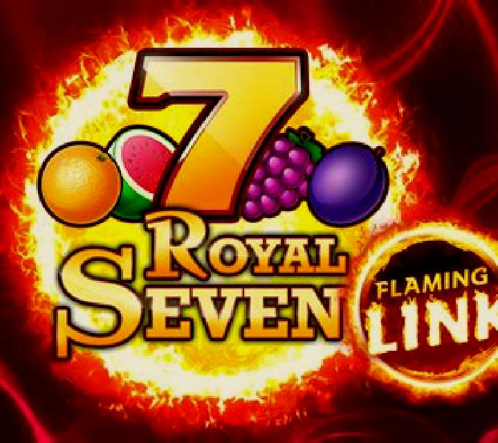 Royal Seven Flaming Link slot game