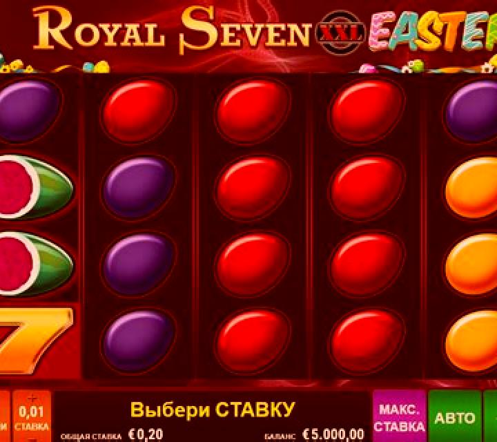 Royal Seven XXL Easter Egg slot game