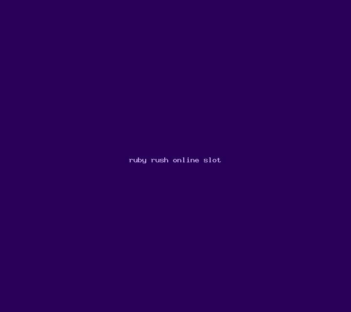 Ruby Rush online slot