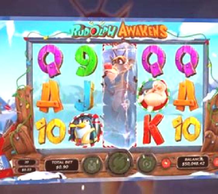 Rudolph Awakens slot machine