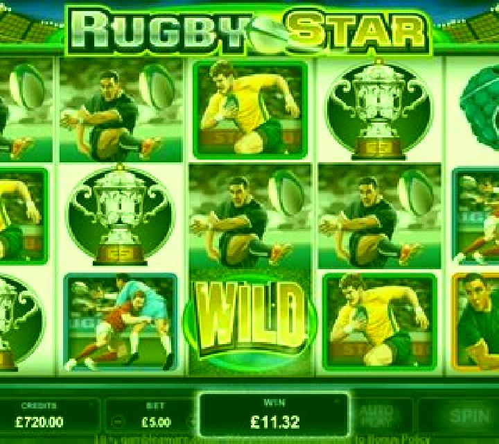 Rugby Star slot machine