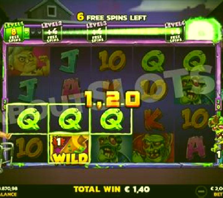 Run Away! Zombies slot game