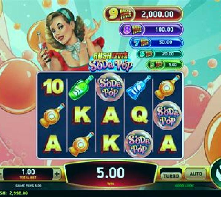 Rush Fever Soda Pop slot machine