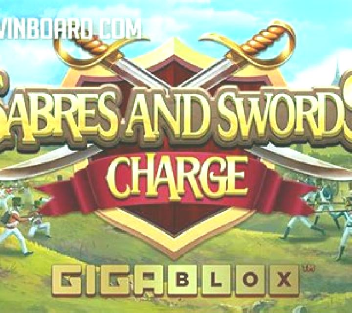 Sabres and Swords Charge Gigablox slot machine