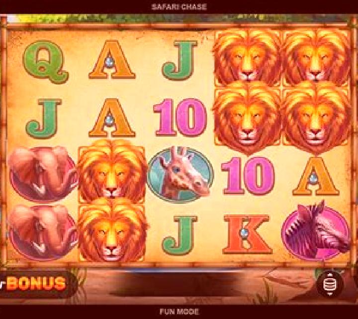 Safari Chase Hit n Roll slot game
