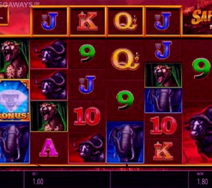 Safari Gold Megaways slot game