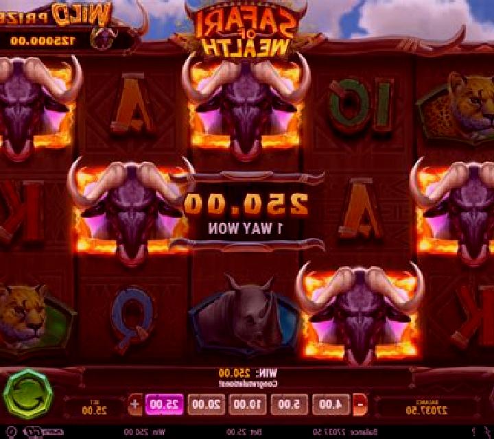 Safari of Wealth slot game