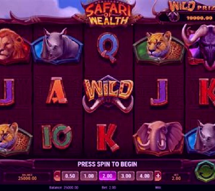 Safari of Wealth slot machine
