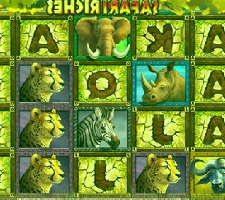 Safari Riches Megaways slot machine