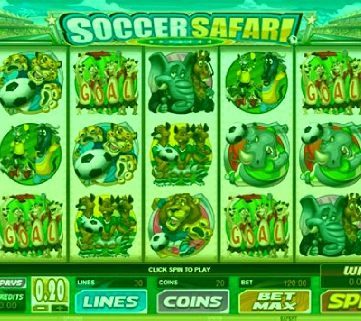 Safari Soccer slot game