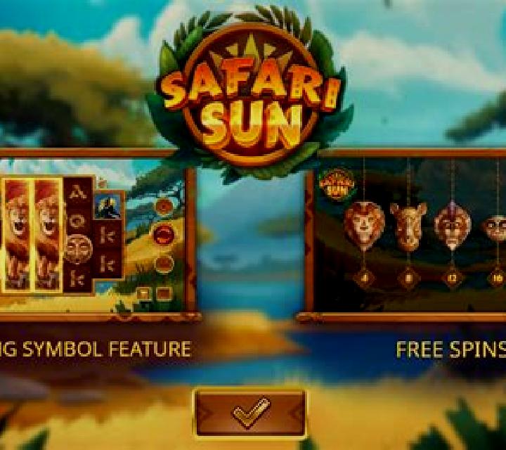 Safari Sun slot game