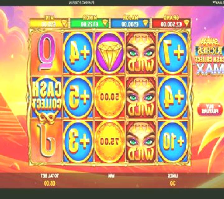Sahara Riches Cash Collect Max slot