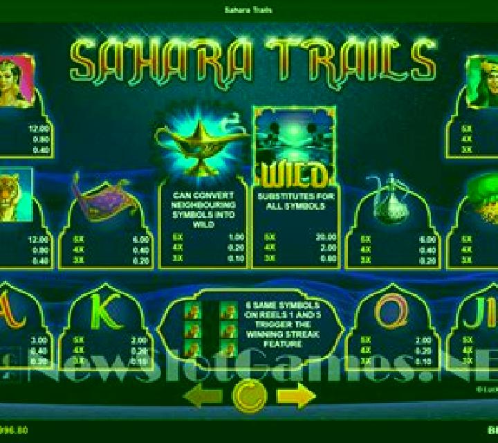 Sahara Trails slot
