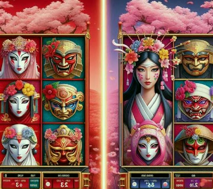 Sakura Masks slot game